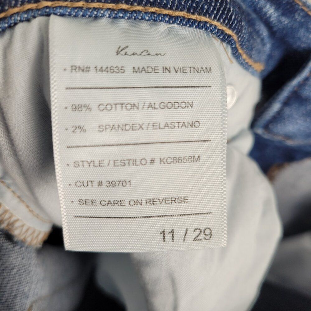 KanCan Tilda High Rise Slim Straight Leg Jeans Blue Size 29 - Picture 9 of 11
